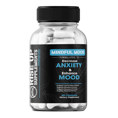 Mindful Mood – Nootropic Support for Anxiety Relief & Mood Balance
